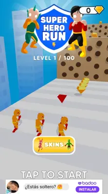 Super Hero Run 3D android App screenshot 8